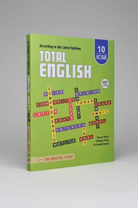 Morning Star Total English Class 10 ICSE 2025 Edition