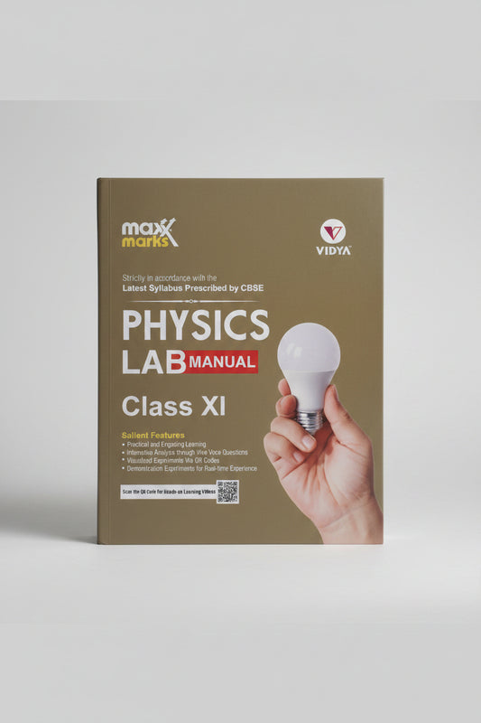 Vidya Maxmark Physics Lab Manual Class 11