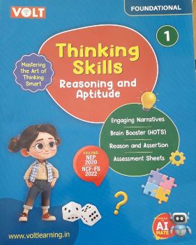 Volt Thinking Skills Reasoning and Aptitude class 1