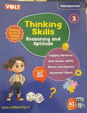 Volt Thinking Skills Reasoning and Aptitude class 3