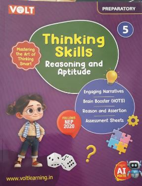 Volt Thinking Skills Reasoning and Aptitude class 5