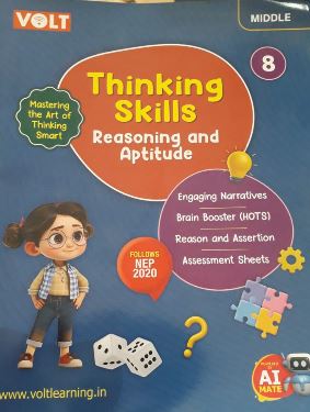 Volt Thinking Skills Reasoning and Aptitude class 8