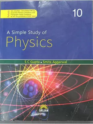 Srijan A Simple Study Of Physics Class 10