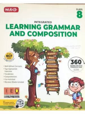 MTG Integrated Learning Grammar And Composition Class 8